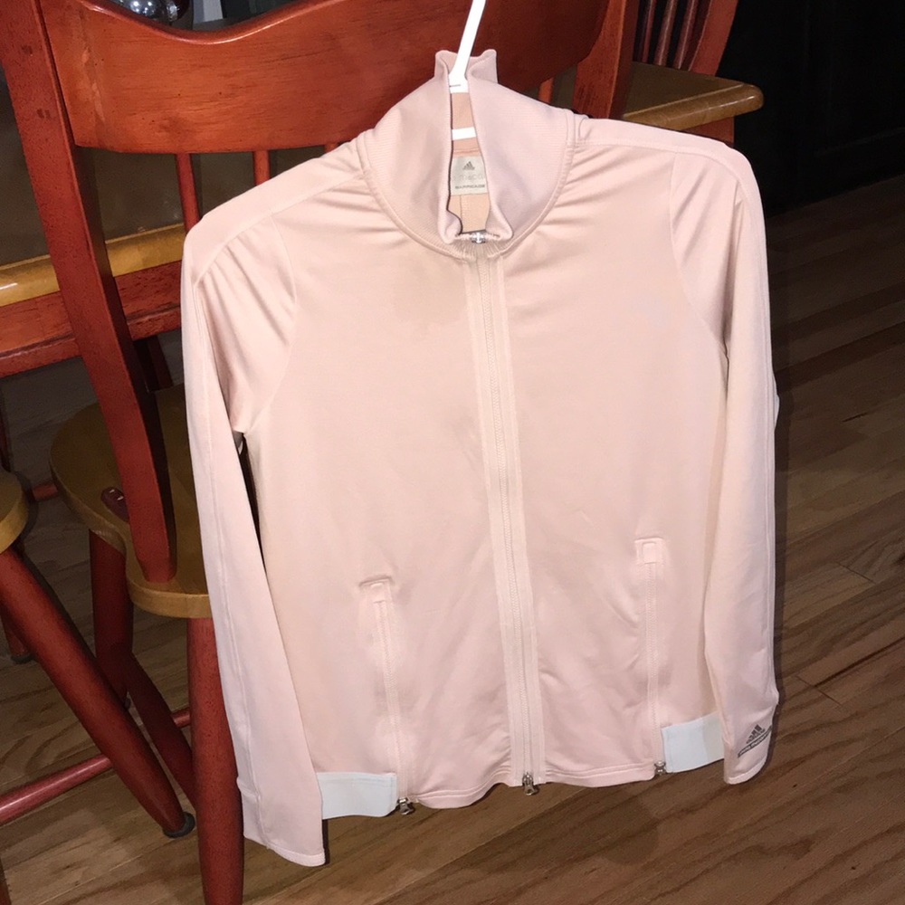 Sporty Addidas light pink jacket